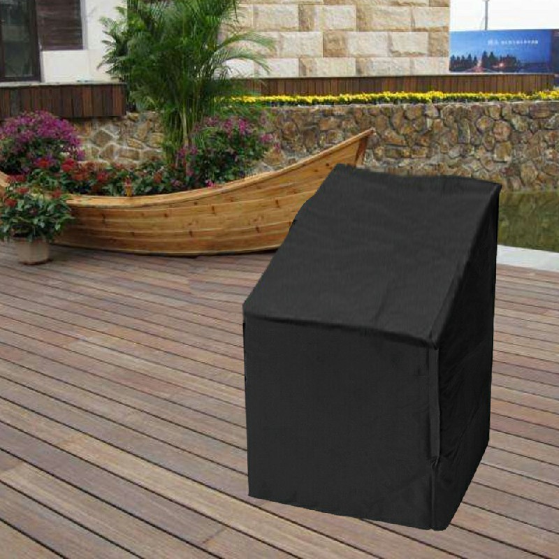 Waterproof Stacking Chair Cover UV Outdoor Garden Patio Furniture Protection