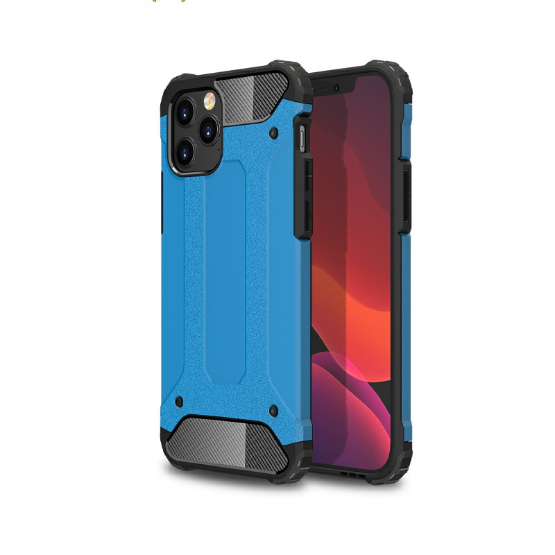 Rugged Armor TPU + PC Protective Back Case for iPhone 12 Pro/iPhone 12
