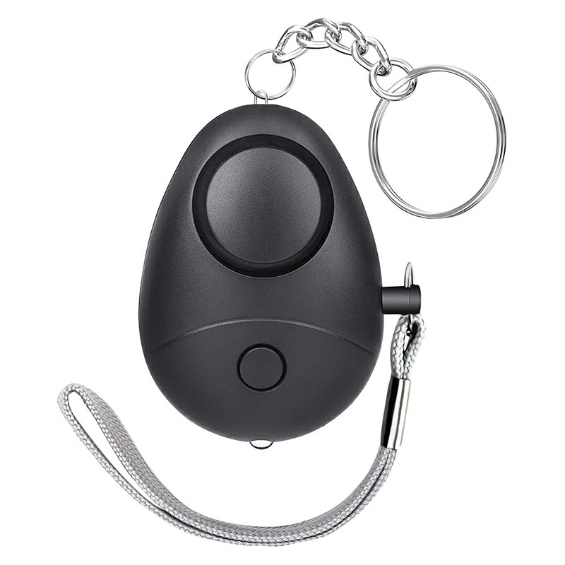 130 db Personal Defense Siren Alarm Keyring Anti-attack Security Alarm Keychain