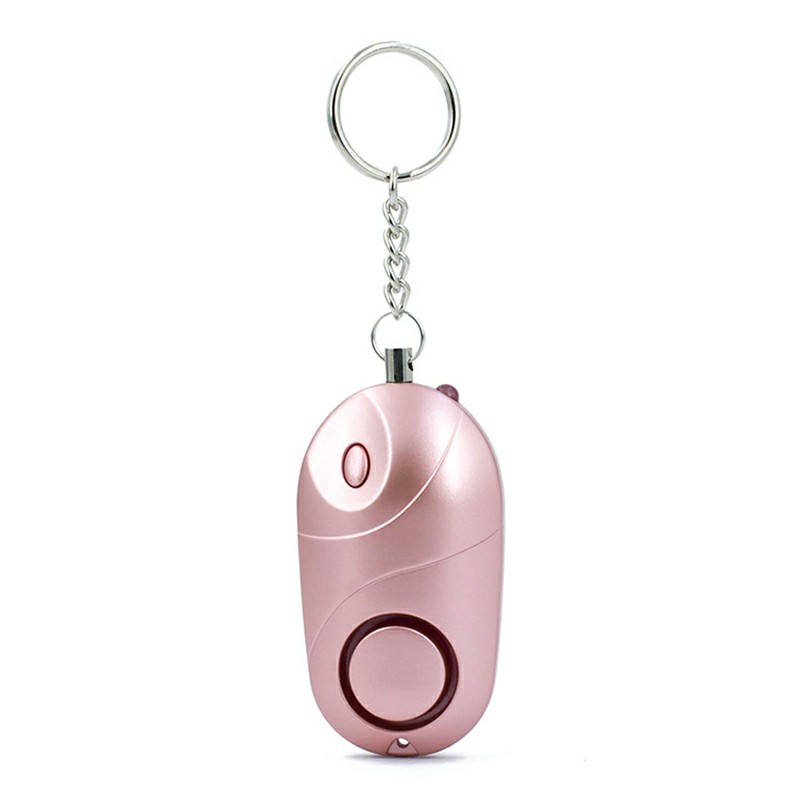 130 db Personal Security Alarm Keychain with LED Lights with Batteries