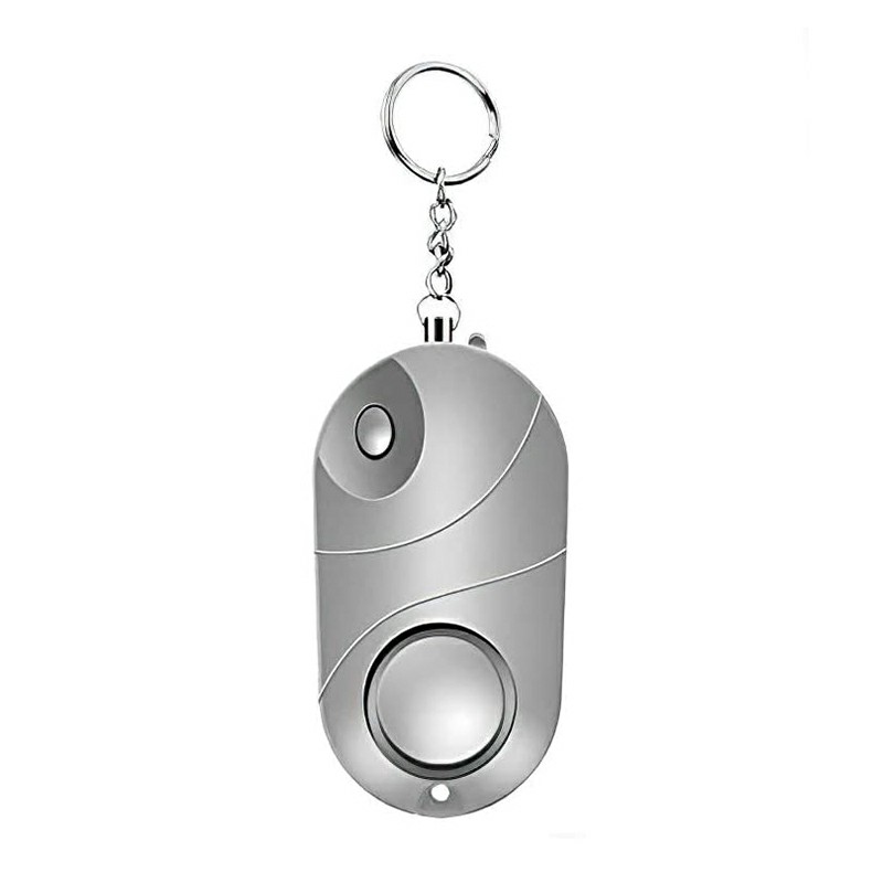 130 db Personal Security Alarm Keychain with LED Lights with Batteries