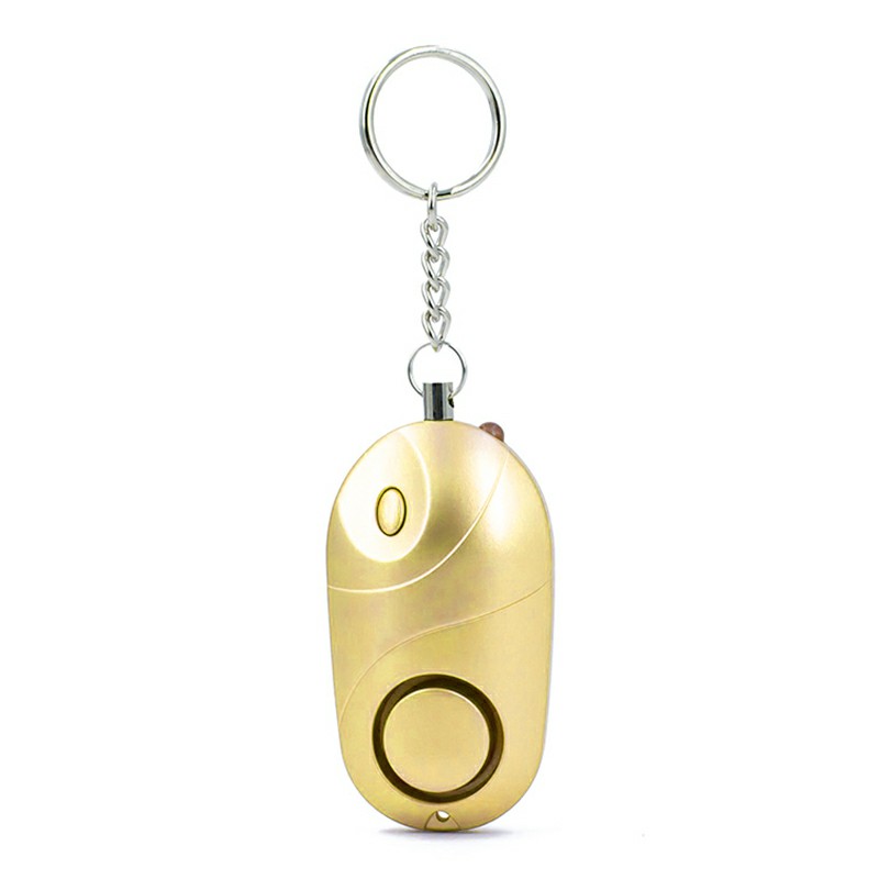 130 db Personal Security Alarm Keychain with LED Lights with Batteries