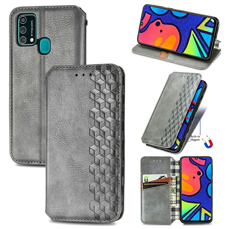 Magnetic PU Leather Wallet Case Cover for Samsung Galaxy M21S F41 M31