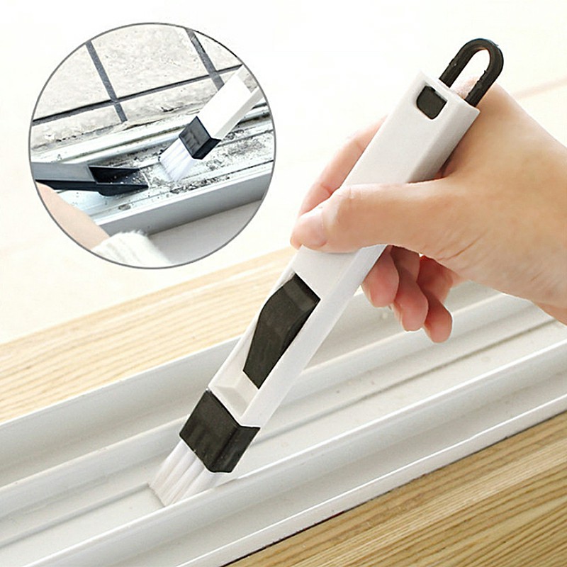 Small Cleaning Brush Household Dust Brush Clean Sliding Door Vents Keyboard