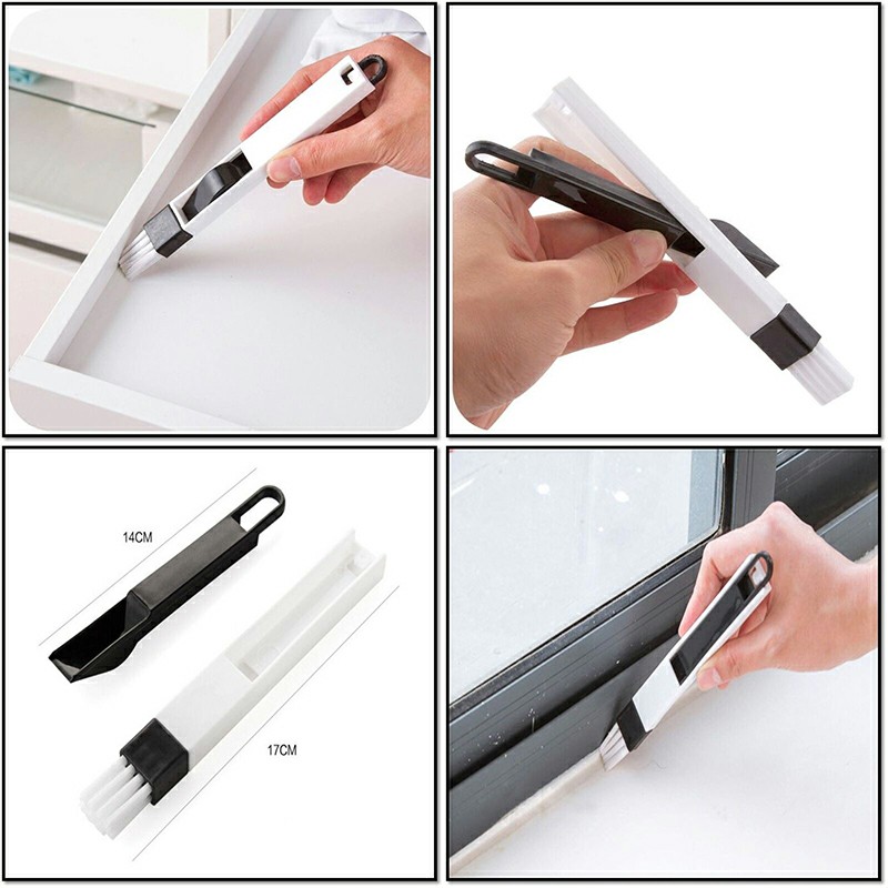 Small Cleaning Brush Household Dust Brush Clean Sliding Door Vents Keyboard