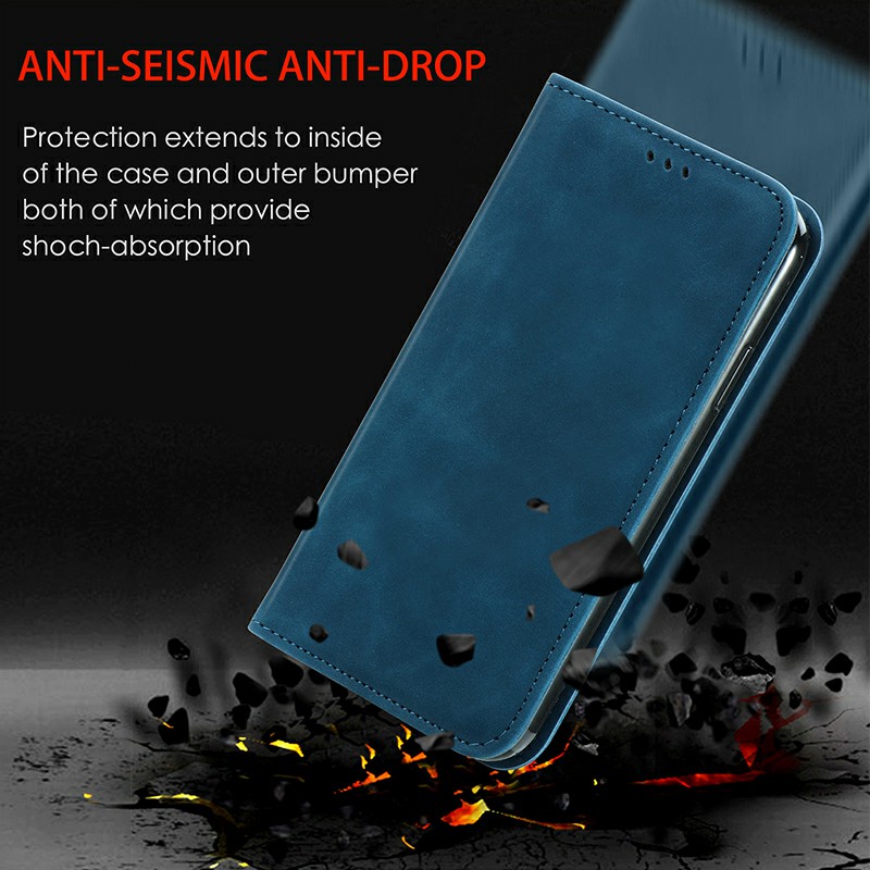 Magnetic PU Leather Wallet Case Cover for Samsung Galaxy S20 Ultra