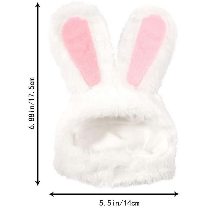 Dropshipping Cute Costume Bunny Rabbit Hat with Ears for Cats and Small ...