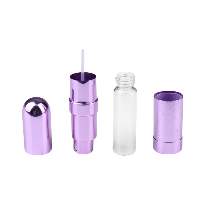 6ml Mini Portable Travel Refillable Metal Perfume Liquid Atomizer Bottle