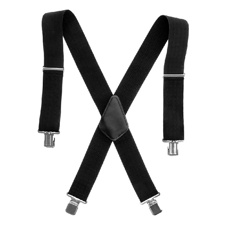 Dropshipping 50MM Adjustable Grid Plain Trouser Braces Suspenders ...