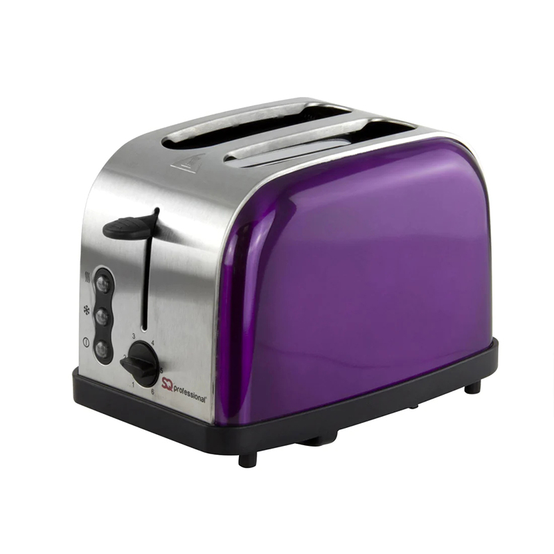 Purple 2-Slice Toaster